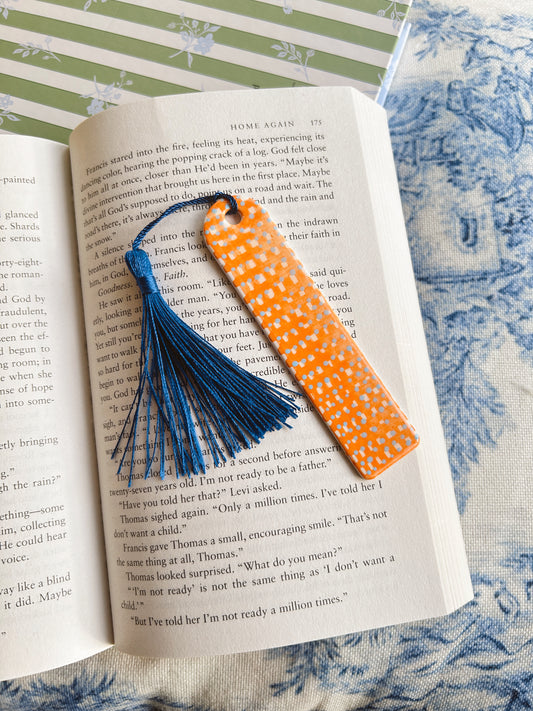 Orange gingham