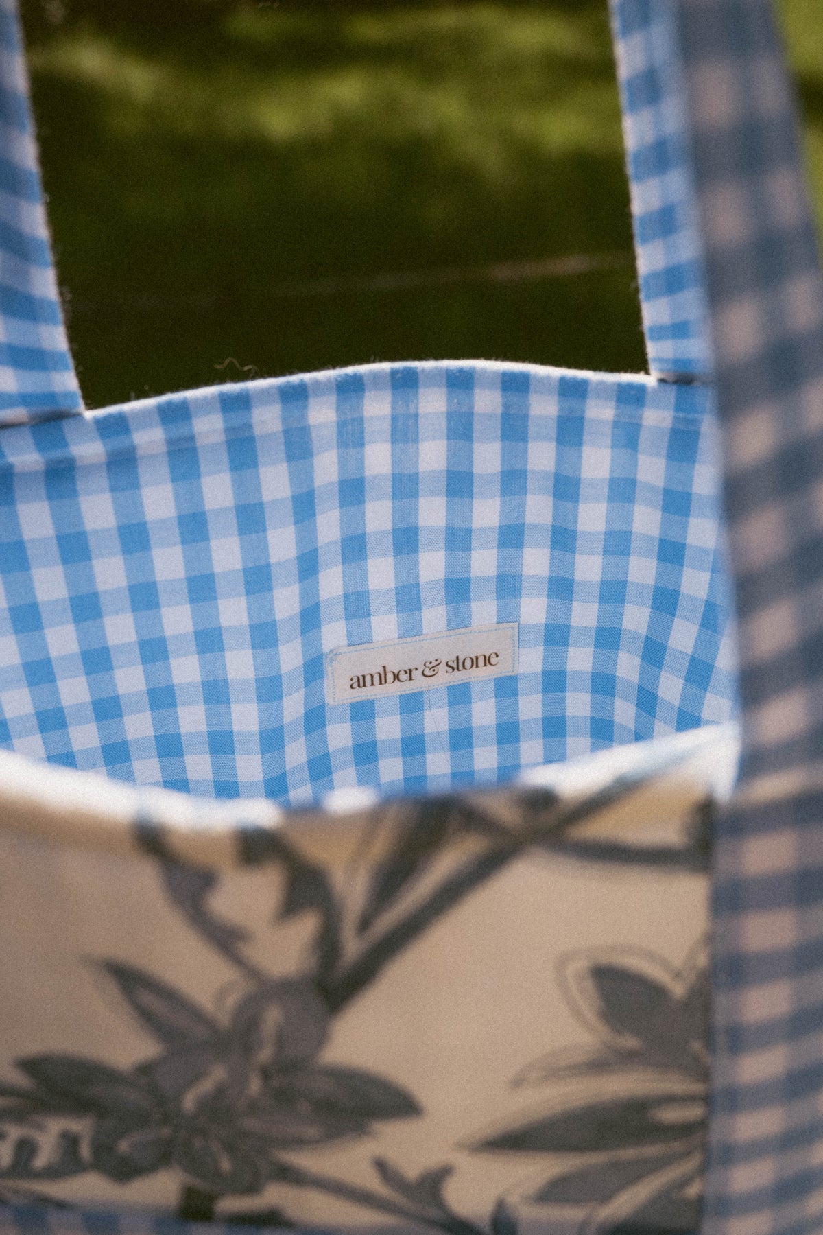 The Structured Tote in Garden Party